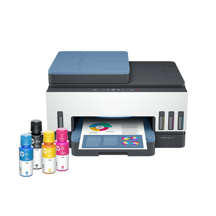 7602 Wireless All-in-One Ink Tank Printer (28B98A)