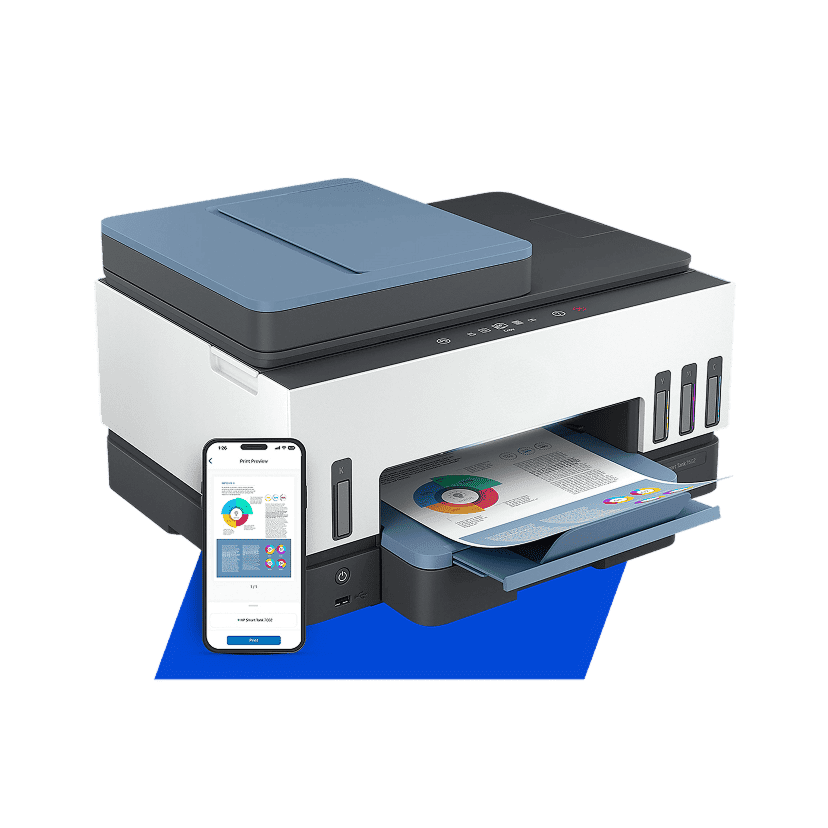 7602 Wireless All-in-One Ink Tank Printer (28B98A)